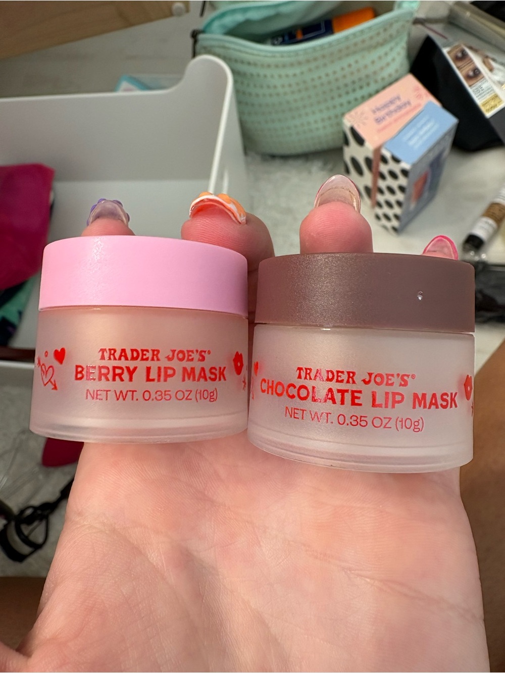 Trader Joe's Berry & Chocolate Lip Mask Duo